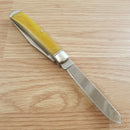 Rough Ryder Trapper Don't Tread on Me Pocket Knife Stainless Steel Blades Yellow Smooth Bone Handle 1381 -Rough Ryder - Survivor Hand Precision Knives & Outdoor Gear Store