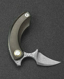 Bestech Knives Strelit Folding Knife 2.13" Damascus Steel Blade Titanium Handle KT2103J -Bestech Knives - Survivor Hand Precision Knives & Outdoor Gear Store