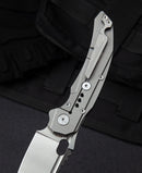 Bestech Knives Exploit Folding Knife 3.13" S35VN Steel Blade Gray Titanium Handle KT2005A -Bestech Knives - Survivor Hand Precision Knives & Outdoor Gear Store