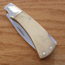 Rough Ryder Lockback Folding Knife Stainless Steel Blade White Smooth Bone Handle 135 -Rough Ryder - Survivor Hand Precision Knives & Outdoor Gear Store
