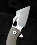 Bestech Knives Lizard Liner Folding Knife 2.5" D2 Tool Steel Blade Beige G-10 Handle KG39C -Bestech Knives - Survivor Hand Precision Knives & Outdoor Gear Store