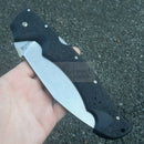 Cold Steel Rajah 2 Folding Knife 6" Stonewash AUS-10A Steel Blade Griv-Ex Handle 62JL -Cold Steel - Survivor Hand Precision Knives & Outdoor Gear Store