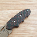 TOPS C.A.T. 200 S-Series Fixed Knife 3.25" 1095HC Steel Blade Black/Red G10 Handle 200S05 -TOPS - Survivor Hand Precision Knives & Outdoor Gear Store