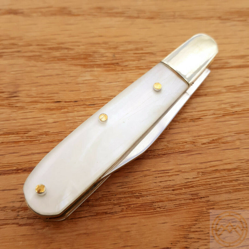 Hen & Rooster Folding Knife 2.13" Stainless Steel Blade Mother Of Pearl Handle 251MOP -Hen & Rooster - Survivor Hand Precision Knives & Outdoor Gear Store