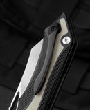 Bestech Knives Kasta Linerlock Folding Knife 3.5" 154CM Steel Blade Black And Tan G10 Handle KG45B -Bestech Knives - Survivor Hand Precision Knives & Outdoor Gear Store