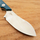 QSP Knife Neckmuk Neck Fixed Knife 2.88" D2 Tool Steel Blade Blue Micarta Handle 125D -QSP Knife - Survivor Hand Precision Knives & Outdoor Gear Store