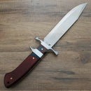 Frost Cutlery Bowie Fixed Knife 10" Stainless Clip Point Blade Frostwood Handle 18316FW -Frost Cutlery - Survivor Hand Precision Knives & Outdoor Gear Store