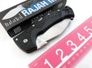 Cold Steel Rajah III Folding Knife 3.5" AUS8-10A Steel Blade Black Griv-Ex Handle 62JM -Cold Steel - Survivor Hand Precision Knives & Outdoor Gear Store