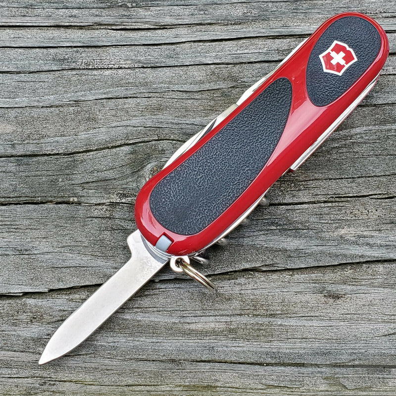 Victorinox Swiss Army Evolution Grip 14 Pocket Knife Stainless Implements With Scissors Nylon Handle 23903CX4 -Victorinox - Survivor Hand Precision Knives & Outdoor Gear Store