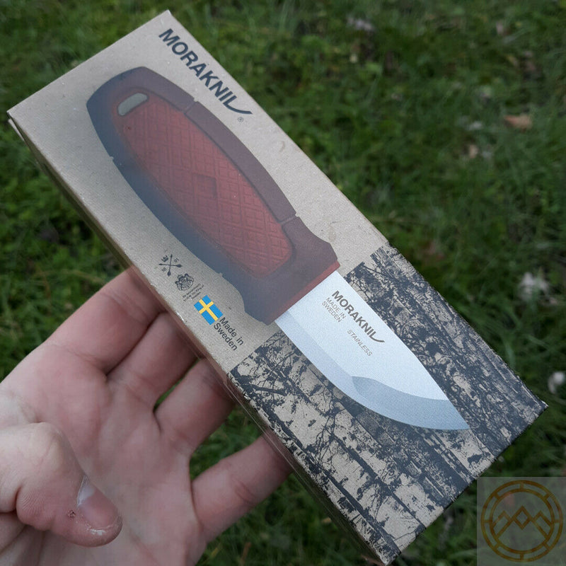 Mora Eldris Fixed Knife 2.5" 12C27 Stainless Blade Red Two Polymer Handle 01757 -Mora - Survivor Hand Precision Knives & Outdoor Gear Store