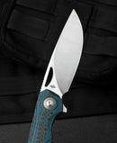 Bestech Knives Falko Liner Folding Knife 3.75" 154CM Steel Blade Carbon Fiber/G10 Handle KL01B -Bestech Knives - Survivor Hand Precision Knives & Outdoor Gear Store