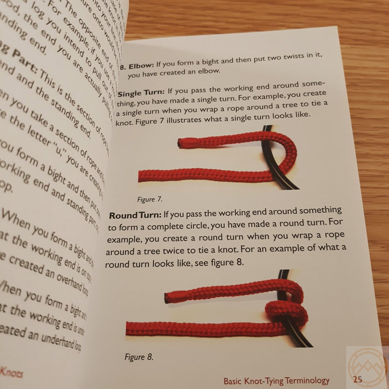 Pocket Guide To Prepper Knots Book Survival Rope Types Multi-Purpose Knots 155pg 372 -Books - Survivor Hand Precision Knives & Outdoor Gear Store