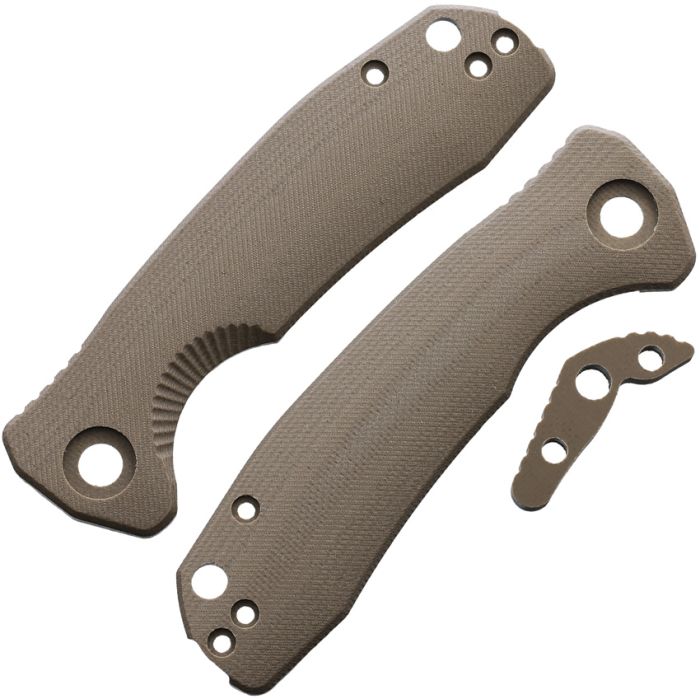 Honey Badger Knives Desert G10 Handle Set Small Is Only Compatible With Brand 4058 -Honey Badger Knives - Survivor Hand Precision Knives & Outdoor Gear Store