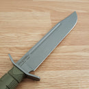 Cold Steel Leatherneck Fixed Knife 10.5" D2 Tool Steel Bowie Blade Kray-Ex Handle 39LSFCAA -Cold Steel - Survivor Hand Precision Knives & Outdoor Gear Store