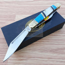 Frost Cutlery Wrangler Pocket Knife Stainless Steel Blades Mother Of Pearl Handle HS112BBW -Frost Cutlery - Survivor Hand Precision Knives & Outdoor Gear Store