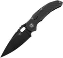 Bestech Knives Exploit Folding Knife 3.13" S35VN Steel Blade Black Titanium/Carbon Fiber Handle KT2005G -Bestech Knives - Survivor Hand Precision Knives & Outdoor Gear Store