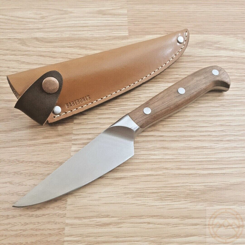 Barebones Living Adventure Paring Kitchen Knife 4.75" AUS-8 Steel Blade Rosewood Handle RE108 -Barebones Living - Survivor Hand Precision Knives & Outdoor Gear Store