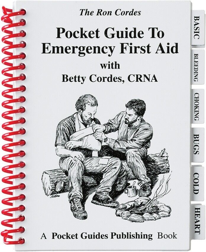 Pocket Guide To Emergency First Aid Book For Any Emergency Fully Illustrated 06 -Books - Survivor Hand Precision Knives & Outdoor Gear Store