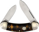Rough Ryder Bow Canoe Pocket Knife Stainless Steel Blades Imitation Tortoise Shell Handle 2443 -Rough Ryder - Survivor Hand Precision Knives & Outdoor Gear Store