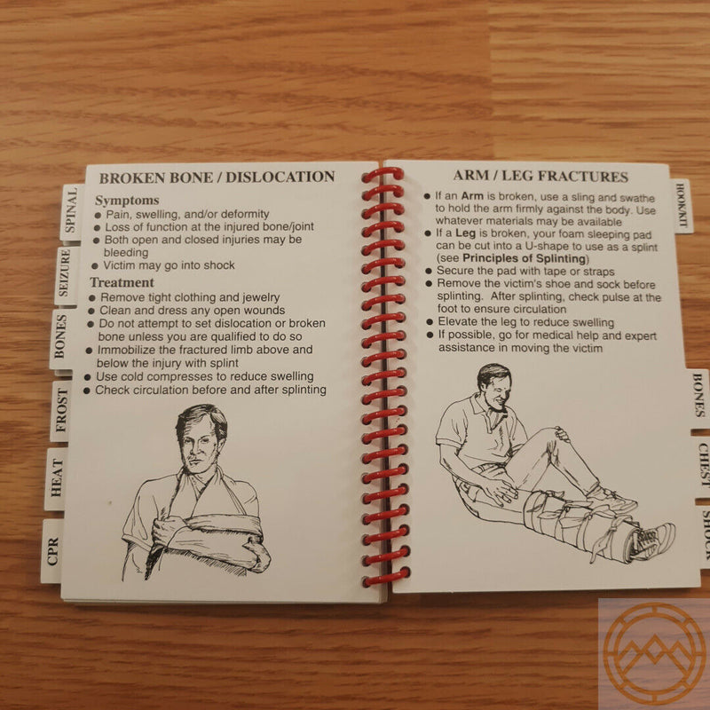 Pocket Guide To Emergency First Aid Book For Any Emergency Fully Illustrated 06 -Books - Survivor Hand Precision Knives & Outdoor Gear Store