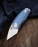 Bestech Knives Tulip Frame Folding Knife 1.25" Bohler M390 Steel Blade Blue Titanium Handle KT1913B -Bestech Knives - Survivor Hand Precision Knives & Outdoor Gear Store