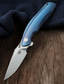 Bestech Knives Ghost Frame Folding Knife 3.5" S35VN Steel Blade Titanium Handle T1905B -Bestech Knives - Survivor Hand Precision Knives & Outdoor Gear Store