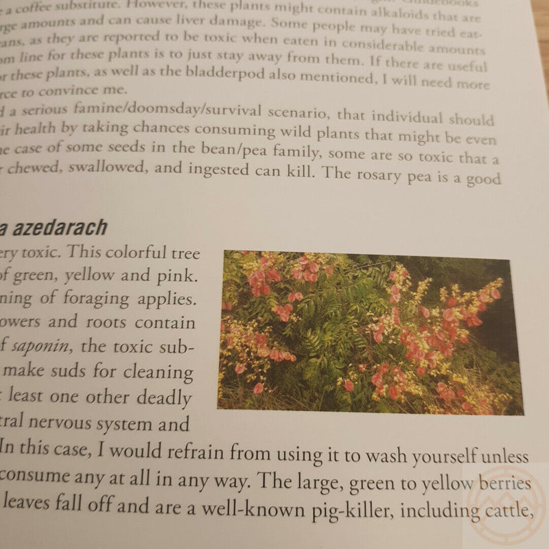 Foraging For Survival Book Techniques Edible Bugs Grubs Poison Paperback 195pg 414 -Books - Survivor Hand Precision Knives & Outdoor Gear Store