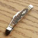 Rough Ryder Congress Pocket Knife Stainless Steel Blades Amber Jigged Bone Handle 053 -Rough Ryder - Survivor Hand Precision Knives & Outdoor Gear Store