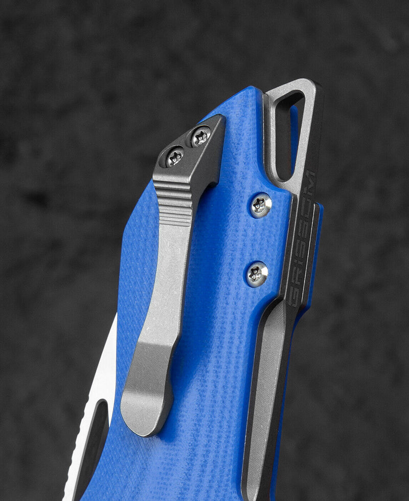 Bestech Knives Riverstone Linerlock Folding Knife 2.5" 154CM Steel Blade Blue G10 Handle KL03B -Bestech Knives - Survivor Hand Precision Knives & Outdoor Gear Store