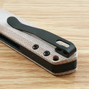 Kansept Knives Bulldozer Folding Knife 3.75" D2 Tool Steel Blade Brown Micarta Handle 1028A1 -Kansept Knives - Survivor Hand Precision Knives & Outdoor Gear Store