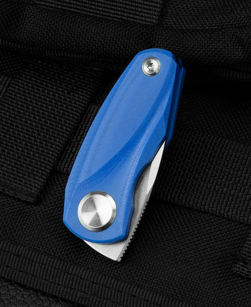 Bestech Knives Tulip Folding Knife 1.5" 14C28N Steel Blade Blue G10 Handle KG38D -Bestech Knives - Survivor Hand Precision Knives & Outdoor Gear Store