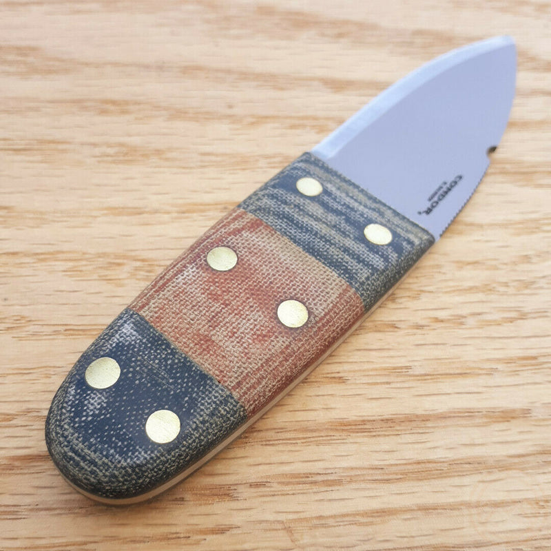 Condor Primitive Bush Dagger Fixed Knife 2.5" 1075HC Steel Blade Micarta Handle TK392326HC -Condor - Survivor Hand Precision Knives & Outdoor Gear Store