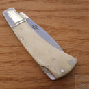 Rough Ryder Lockback Folding Knife Stainless Steel Blade White Smooth Bone Handle 135 -Rough Ryder - Survivor Hand Precision Knives & Outdoor Gear Store