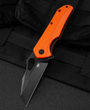 Bestech Knives Operator Folding Knife 3.5" D2 Tool Steel Blade Orange G10 Handle G36E -Bestech Knives - Survivor Hand Precision Knives & Outdoor Gear Store