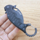 Fox Rescue Karambit Linerlock Folding Knife 2.63" N690 Steel Blade G10 Handle 599RS -Fox - Survivor Hand Precision Knives & Outdoor Gear Store