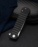 Bestech Knives Titan Linerlock Folding Knife 3" D2 Tool Steel Blade Black G10 Handle KG49A1 -Bestech Knives - Survivor Hand Precision Knives & Outdoor Gear Store