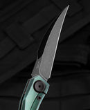 Bestech Knives Ivy Folding Knife 3" S35VN Steel Blade Green Titanium Handle KT2004E -Bestech Knives - Survivor Hand Precision Knives & Outdoor Gear Store