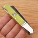 Rough Ryder Zombie Nick Razor Stainless Steel Blade Green Smooth Bone Handle 1451 -Rough Ryder - Survivor Hand Precision Knives & Outdoor Gear Store