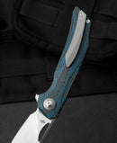 Bestech Knives Falko Liner Folding Knife 3.75" 154CM Steel Blade Carbon Fiber/G10 Handle KL01B -Bestech Knives - Survivor Hand Precision Knives & Outdoor Gear Store