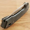 QSP Knife Leopard Folding Knife 3" 14C28N Sandvick Steel Blade Micarta Handle 135B -QSP Knife - Survivor Hand Precision Knives & Outdoor Gear Store