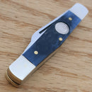 Frost Cutlery Baby Diamond Pocket Knife Stainless Steel Blades Blue Jigged Bone Handle 14632BJB -Frost Cutlery - Survivor Hand Precision Knives & Outdoor Gear Store