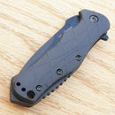 Kershaw RJ Tactical Liner Folding Knife 3" 8Cr13MoV Steel Blade Black GRN Handle 1987 -Kershaw - Survivor Hand Precision Knives & Outdoor Gear Store