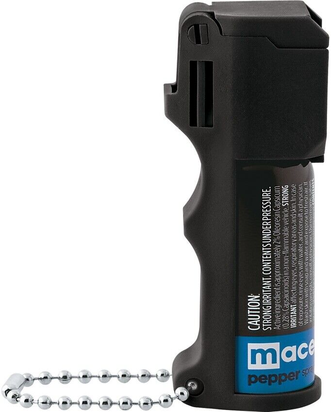 Mace Triple-Action Pocket Model Safety Cap Keychain Finger-Grip Dispenser Stream Pattern Reaches Up To 12 Feet / 15 Bursts 80836 -Mace - Survivor Hand Precision Knives & Outdoor Gear Store