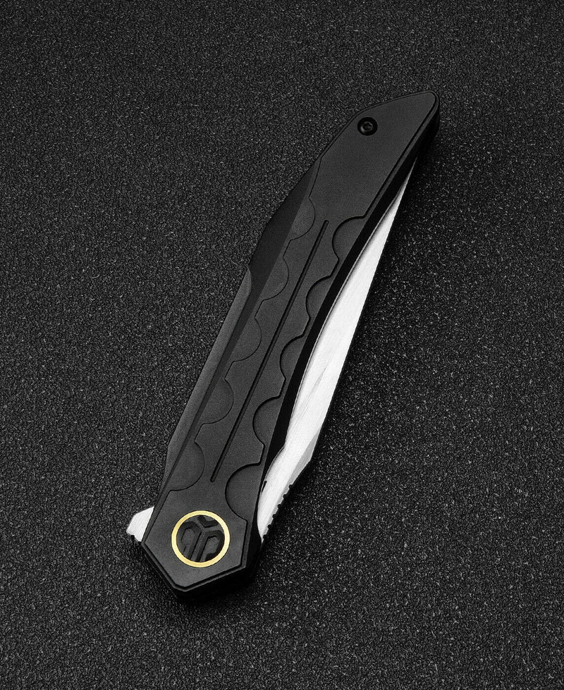 Bestech Knives Samari Folding Knife 3.88" Bohler M390 Steel Blade Black Titanium Handle KT2009F -Bestech Knives - Survivor Hand Precision Knives & Outdoor Gear Store