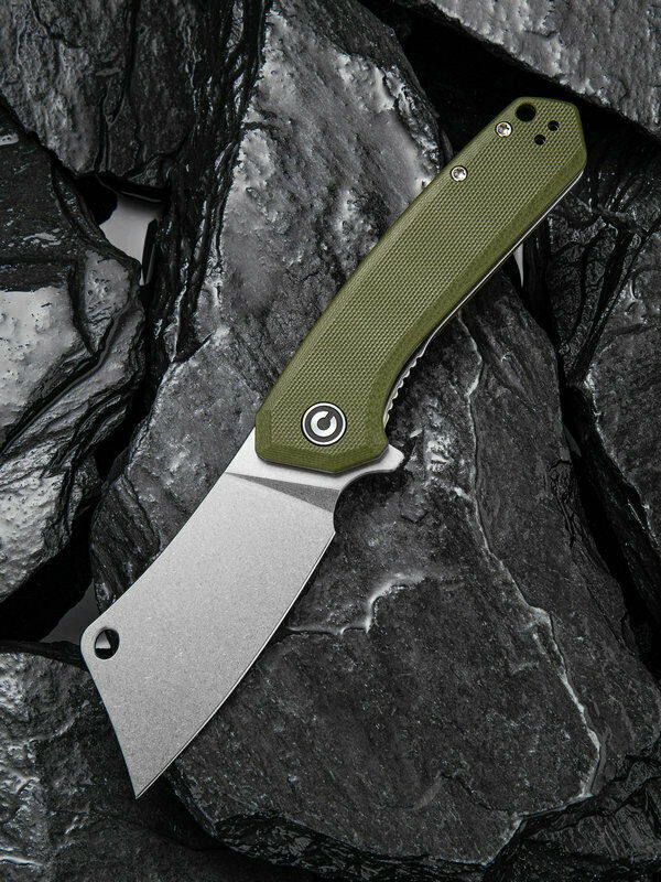 Civivi Mini Linerlock Mastodon Folding Knife 3" 9Cr18MoV Steel Blade OD Green G10 Handle C2011A -Civivi - Survivor Hand Precision Knives & Outdoor Gear Store