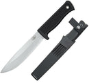 Fallkniven A1 Survival Fixed Knife 6.13" VG-10 Steel Blade Black Rubber Handle A1ZLEFT -Fallkniven - Survivor Hand Precision Knives & Outdoor Gear Store