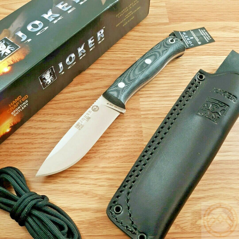 Joker Lynx Fixed Knife 4.25" Bohler N695 Steel Full Tang Blade Micarta Handle RCM111 -Joker - Survivor Hand Precision Knives & Outdoor Gear Store