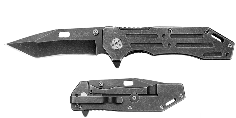 Kershaw Lifter Framelock Folding Knife 3.25" 3Cr13 Steel Blade Stainless Handle KS1302BW -Kershaw - Survivor Hand Precision Knives & Outdoor Gear Store