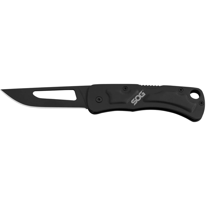 SOG Centi II Lockback Folding Knife 2" 3Cr13 Steel Blade Black Stainless Handle GCE1012CP -SOG - Survivor Hand Precision Knives & Outdoor Gear Store