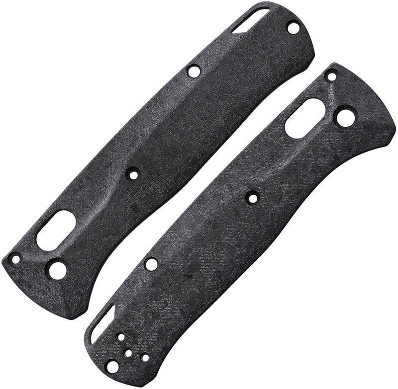 Flytanium Scales Fits Benchmade Bugout Black Shredded Carbon Fiber Construction 870 -Flytanium - Survivor Hand Precision Knives & Outdoor Gear Store